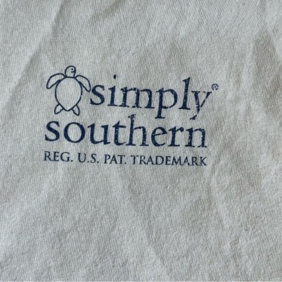 Simply Southern | "Sea You Later" Turtle Short Sleeve Tee | Size Youth Medium - Picture 5 of 11